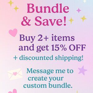 🎁 15% discount on bundles!
